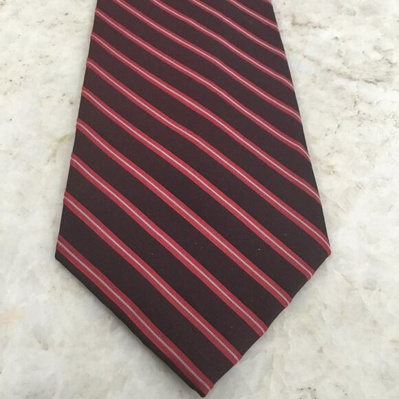 CITY, JONES NEW YORK SILK REGIMENT TIE - Picture 1 of 4